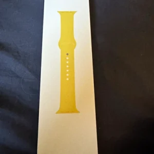 Apple Watch Sport Band Strap Yellow Fluoroelastomer For Apple Watch MGYX3AM/A